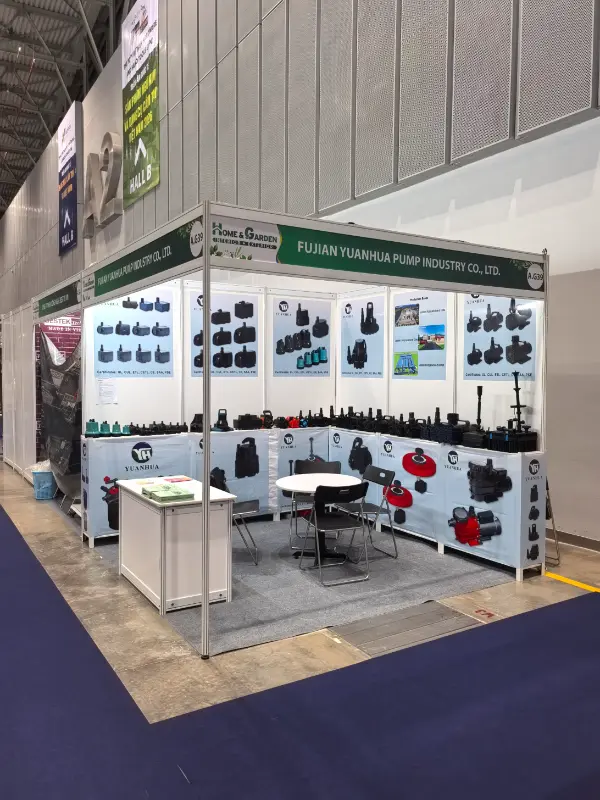 Fujian Yuanhua Pump Industry Co., Ltd. expuso en el Centro de Convenciones y Exposiciones de Saigón - SECC